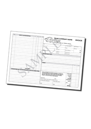 Personalised Garage Repair Invoice